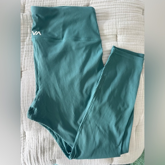 RVCA Pants - RVCA women’s Teal Leggings